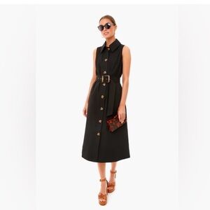 TUCKERNUCK Black Sleeveless Chamberlin Dress